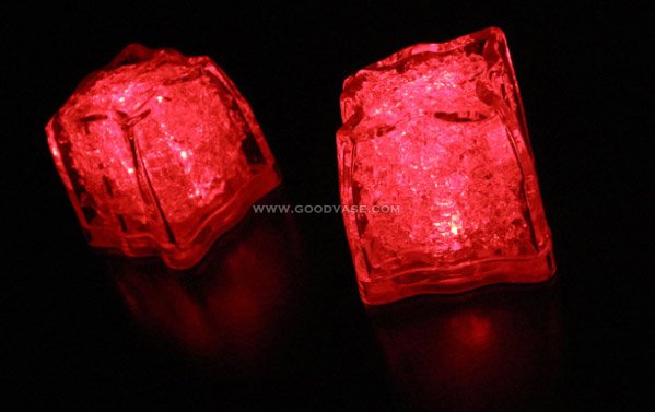 ICE CUBE LIGHTS RED - Click Image to Close