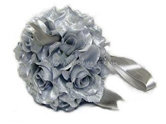 FLOWER KISSING BALL 7" - Click Image to Close