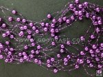 PD007 PEARL ON FISHLINE-PURPLE