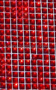 DIAMOND SELF-ADHESIVE SHEET-RED