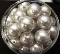 PD009-30 PEARL BEAD (WHITE)