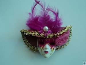 Mini Venetian Mask Magnet Favor #82