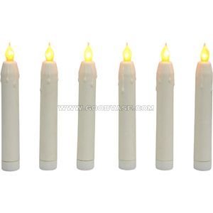 6.5 INCHES LED TAPER CANDLE (3PCS) SET - Click Image to Close