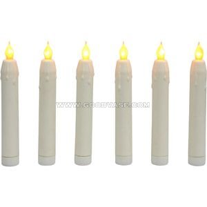 6.5 INCHES LED TAPER CANDLE (3PCS) SET - Click Image to Close