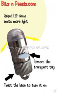ballon light by pcs