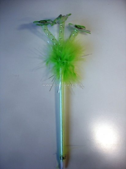 green butterfly pen - Click Image to Close