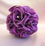 FLOWER KISSING BALL 7"