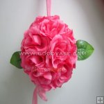 FLOWER KISSING BALL 7"