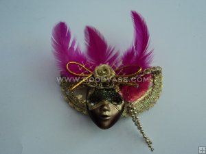 Mini Venetian Mask Magnet Favor #84