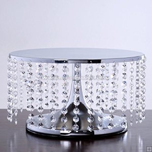 CHANDELIER CAKE STAND SILVER