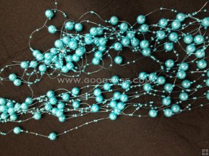 PD007 PEARL ON FISHLINE-BLUE