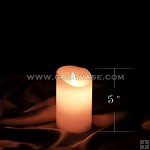 LED WAX PILLAR CANDLE 3" X 5"