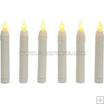 6.5 INCHES LED TAPER CANDLE (3PCS) SET