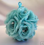 FLOWER KISSING BALL 7"