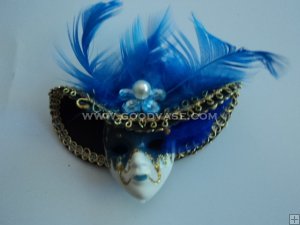 Mini Venetian Mask Magnet Favor #82