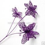 GLITTER BUTTERFLY DECOR