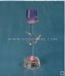 purple crystal rose/light