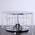 CHANDELIER CAKE STAND SILVER
