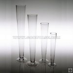TRUMPET GLASS VASES