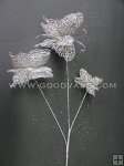 GLITTER BUTTERFLY DECOR