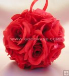 FLOWER KISSING BALL 7"