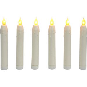 6.5 INCHES LED TAPER CANDLE (3PCS) SET