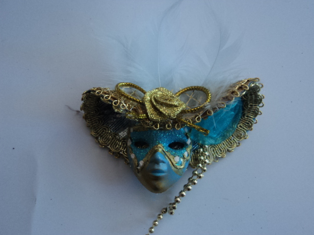 Mini Venetian Mask Magnet Favor #84