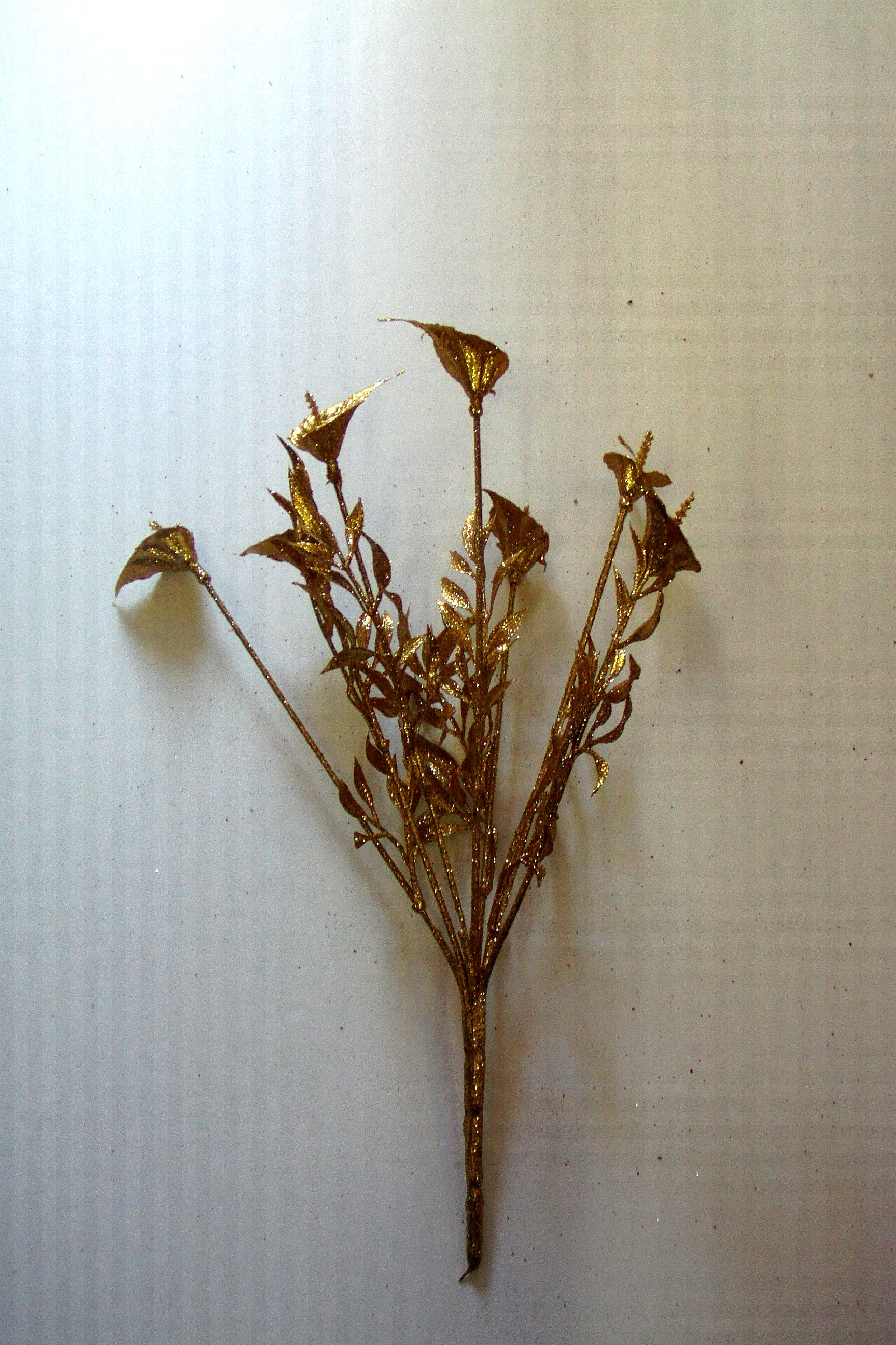 GLITTER CALLA LILY DECOR